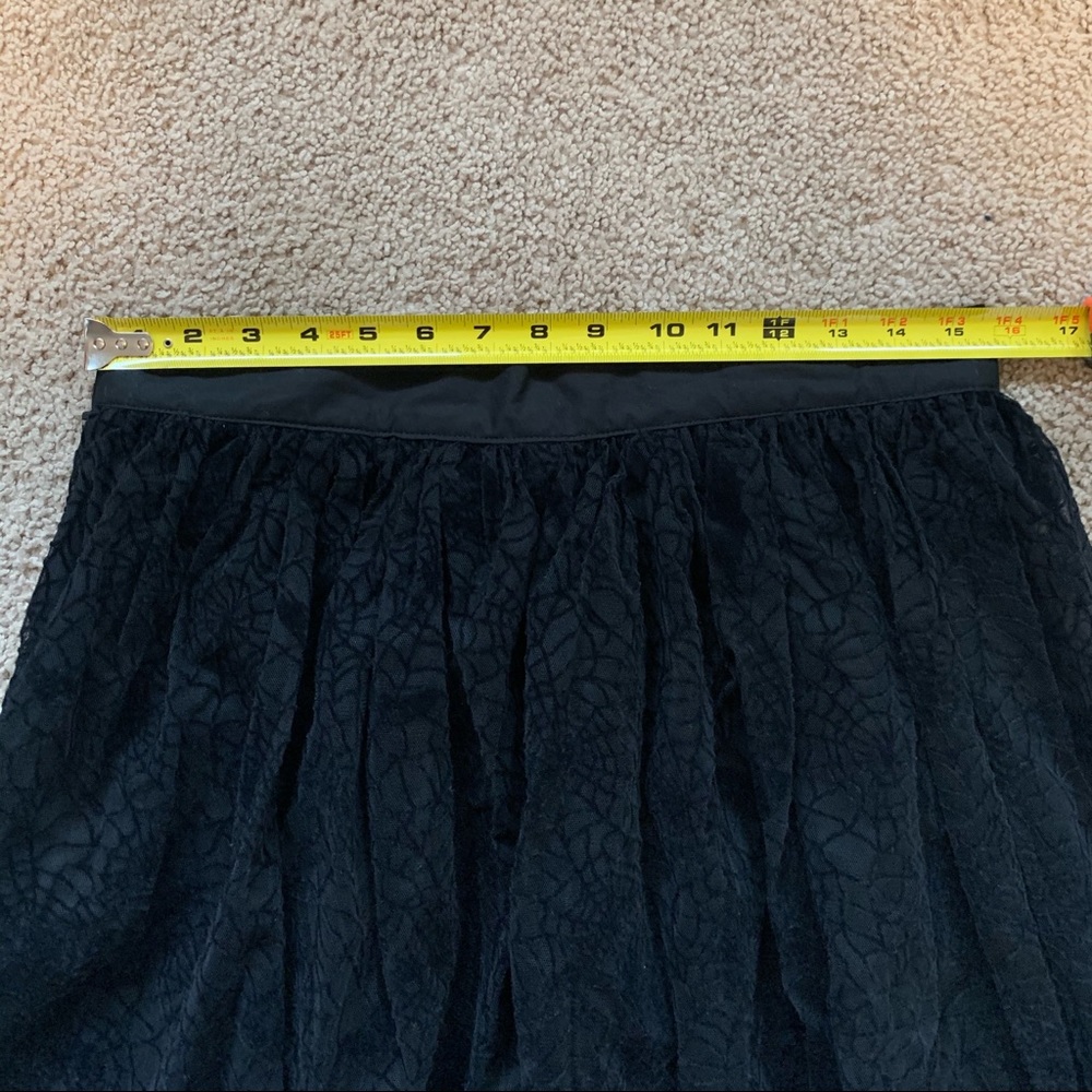 Hell Bunny Black Pleated Midi Skirt - Picture 6 of 8